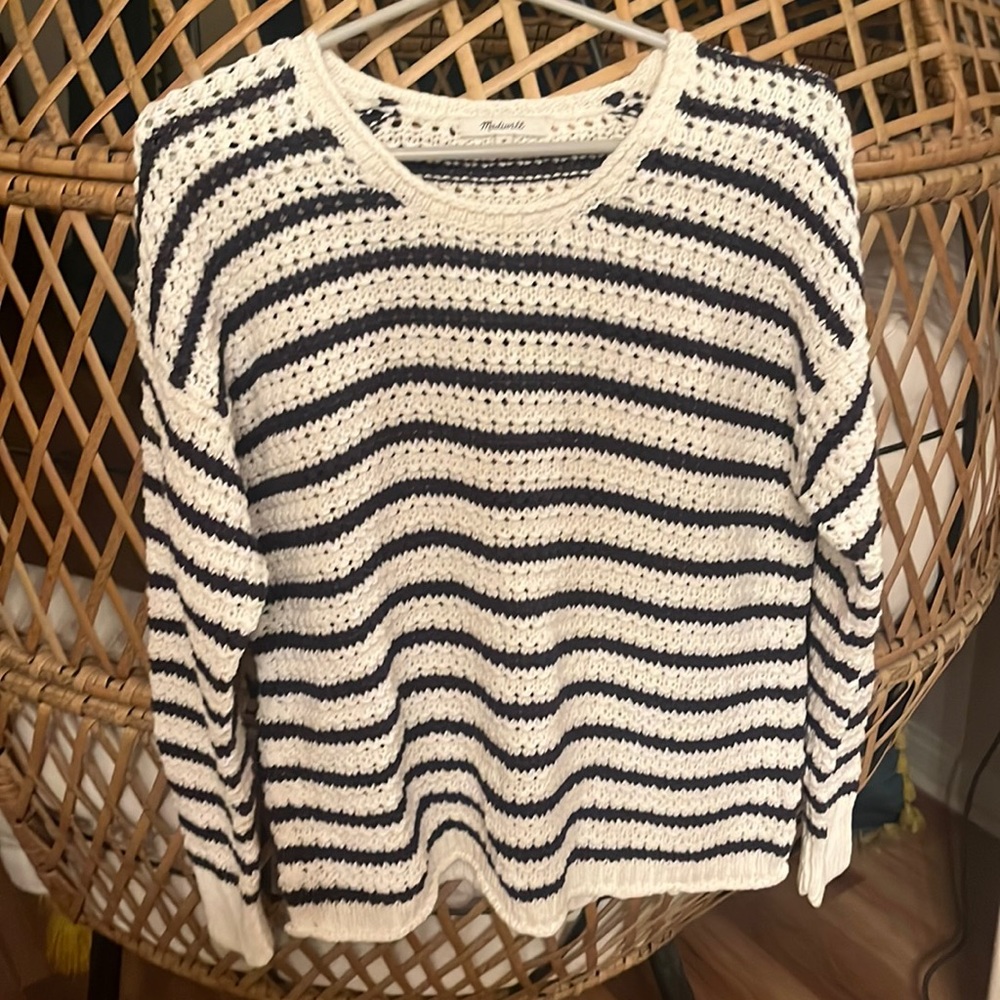 Madewell striped sweater